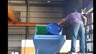 SH-024 | 100 HP Plastic Crusher | Crushing Chemical Drums